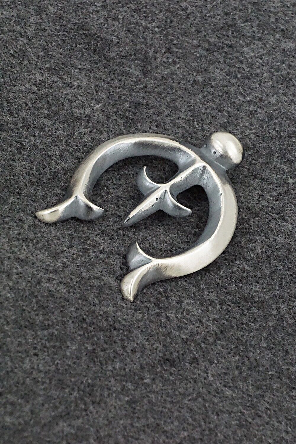Sterling Silver Naja Pendant - Harrison Bitsue