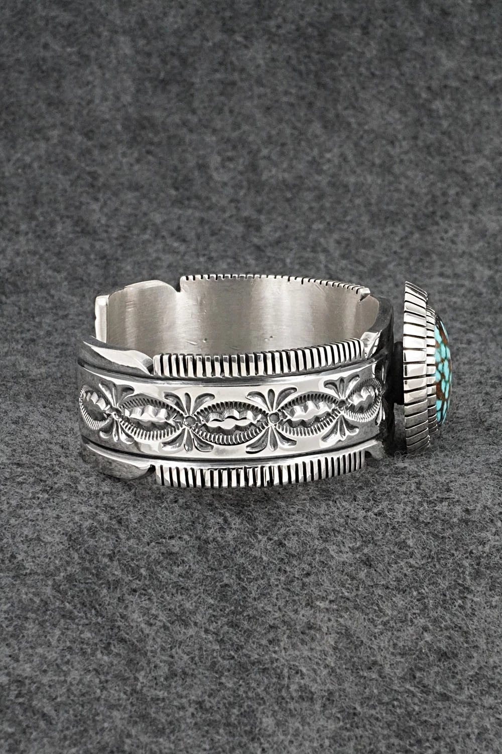 Turquoise & Sterling Silver Bracelet - Mark Yazzie