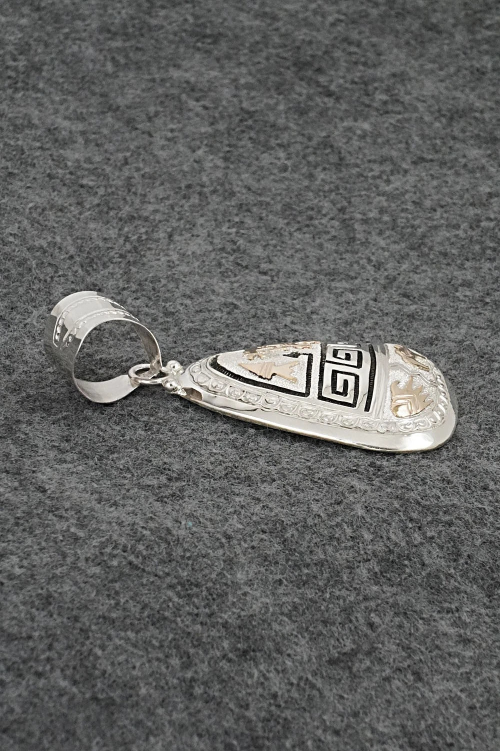 Sterling Silver & Gold Fill Pendant - Allison Manulito