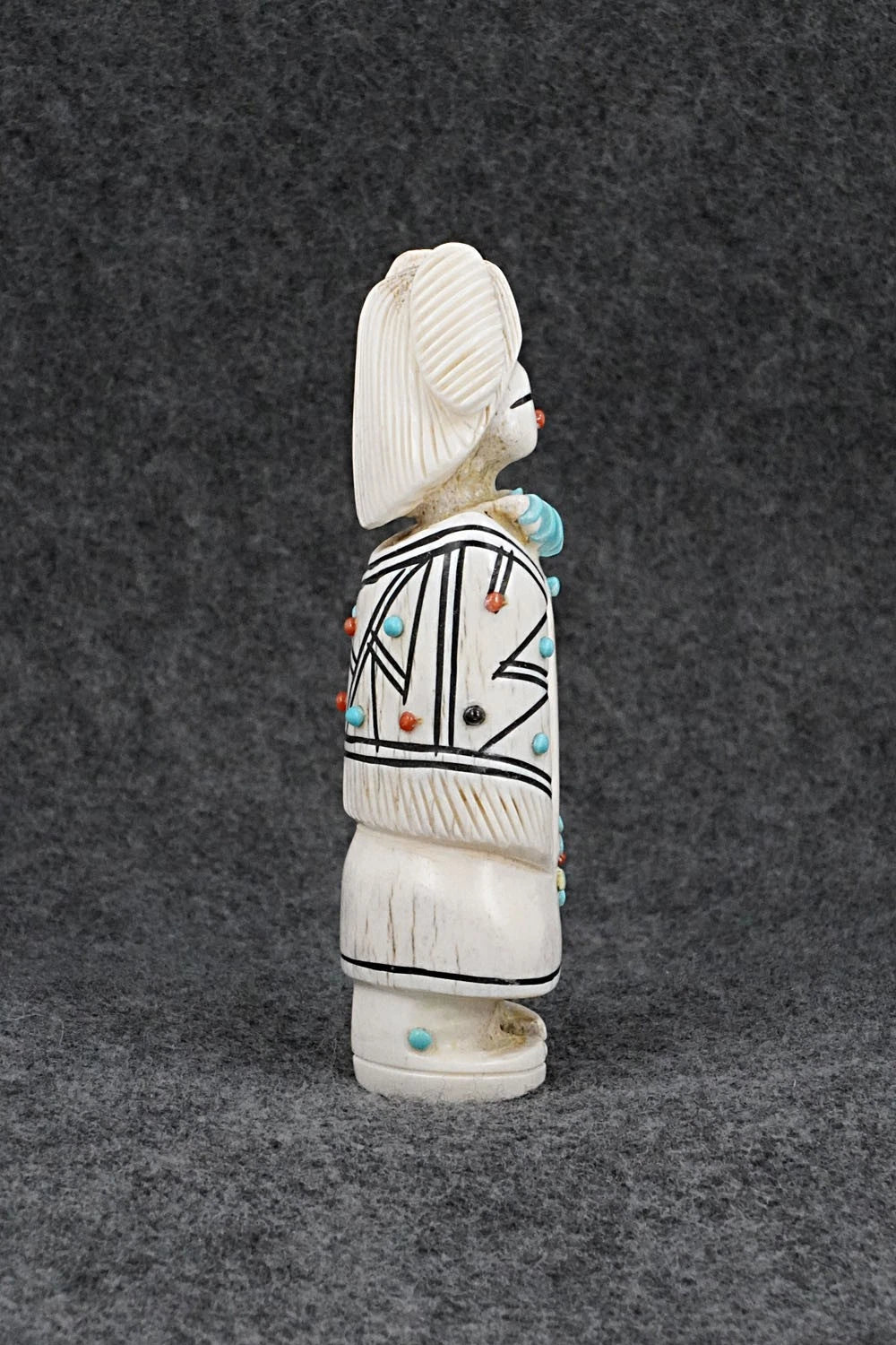 Corn Maiden Zuni Fetish Carving - Claudia Peina