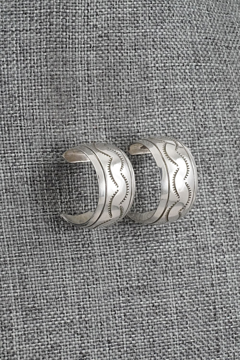 Sterling Silver Hoop Earrings - Nora Ashley