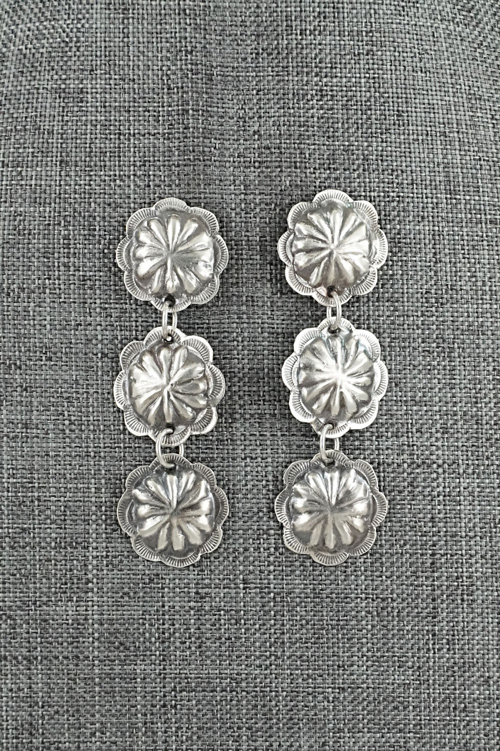 Sterling Silver Earrings - Joan Begay
