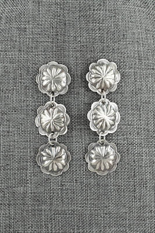 Sterling Silver Earrings - Joan Begay