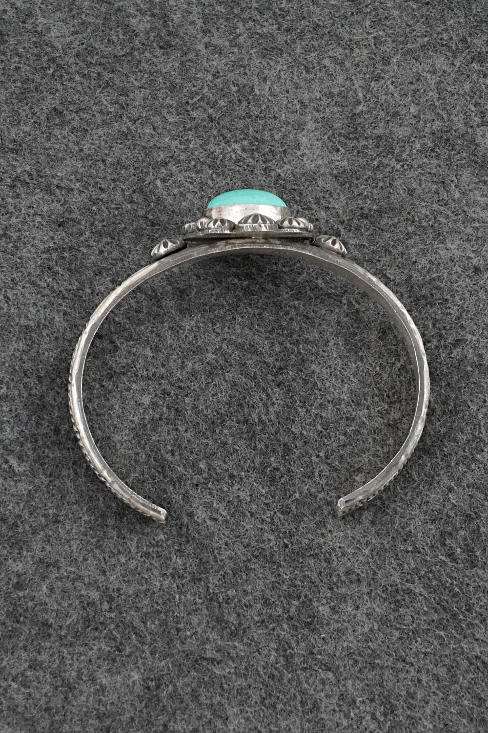 Turquoise & Sterling Silver Bracelet - Michael Calladitto