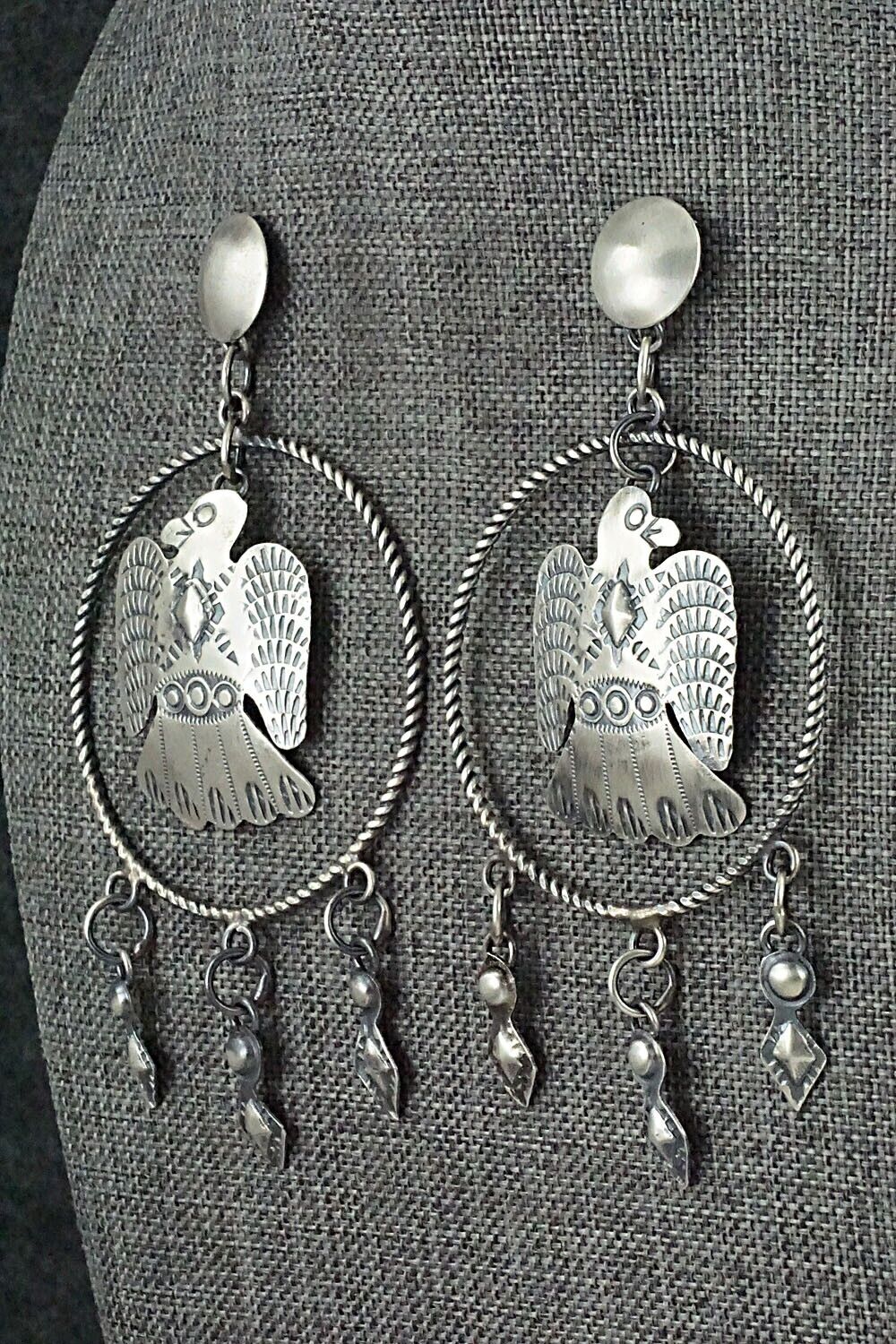 Sterling Silver Earrings - Gabrielle Yazzie