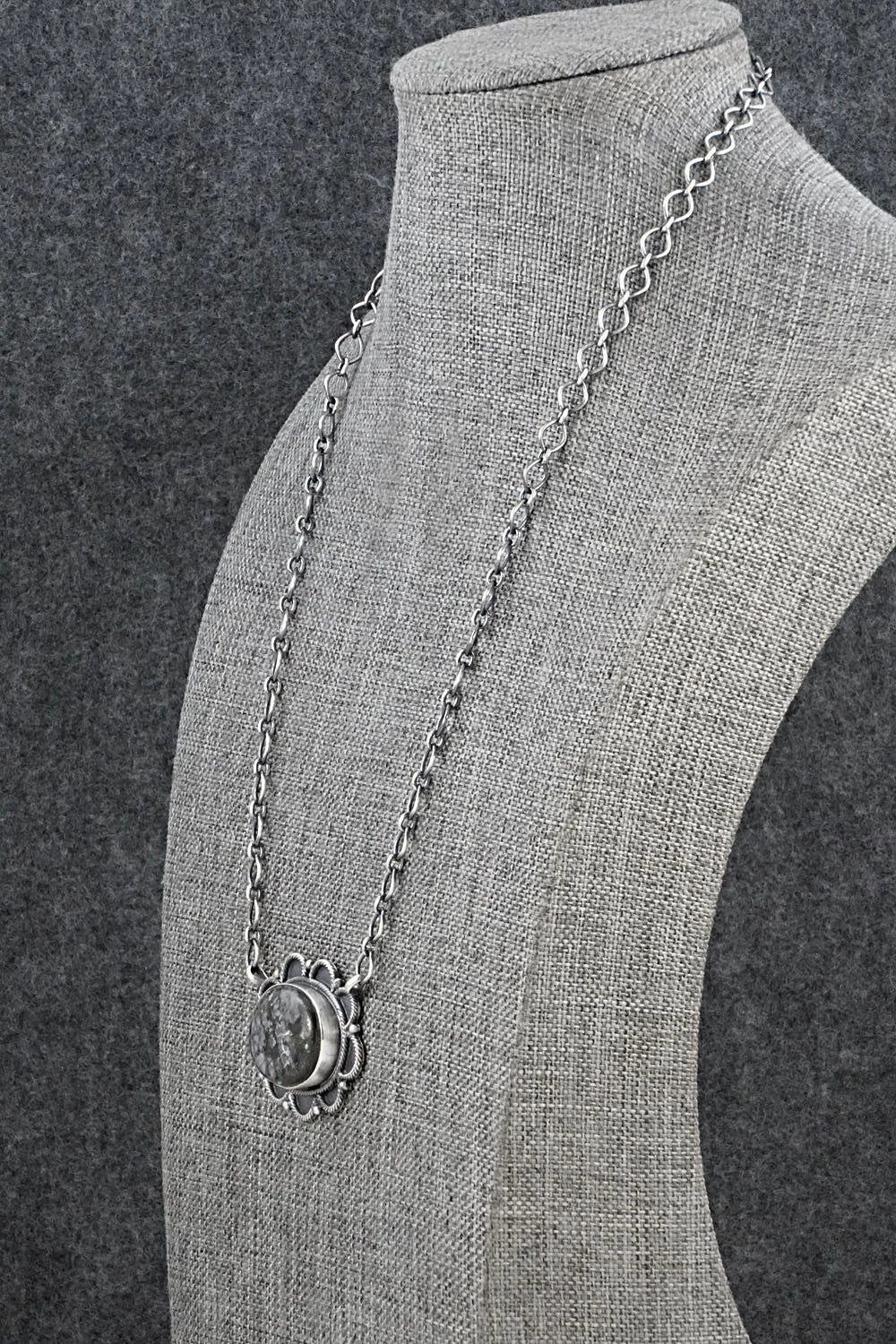 Morado & Sterling Silver Necklace - Darrin Livingston