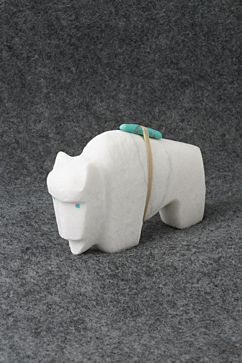 Buffalo Zuni Fetish Carving - Herbert Halate