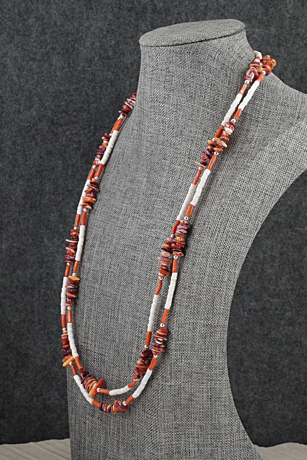Multi-Stone & Sterling Silver Necklace - Erica Brown