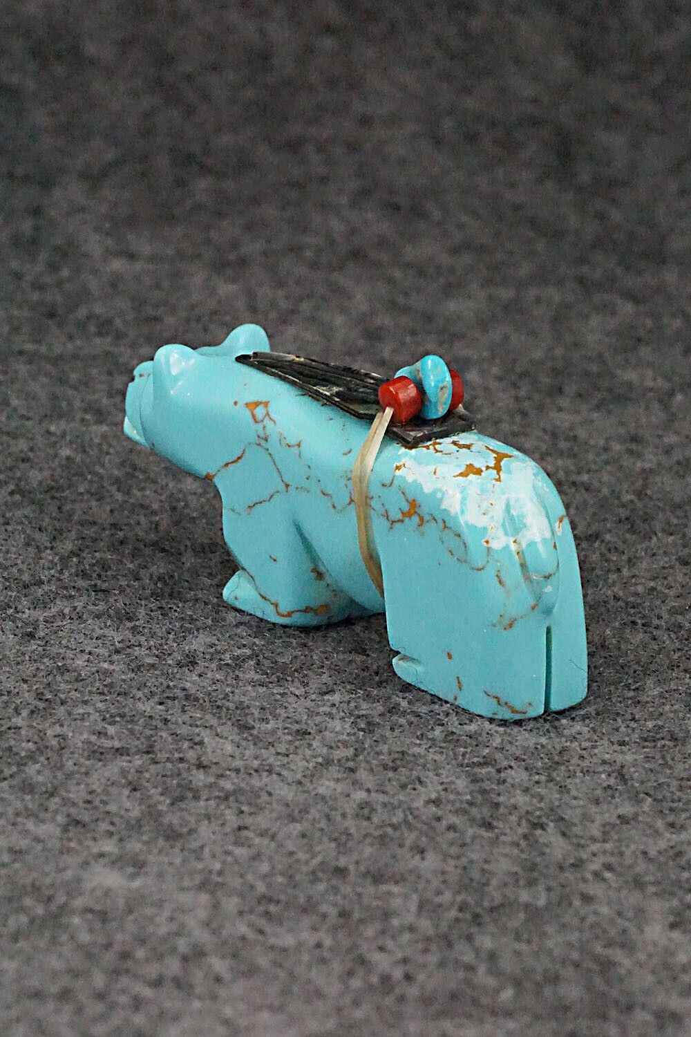 Bear Zuni Fetish Carving - Alex Tsethlikai