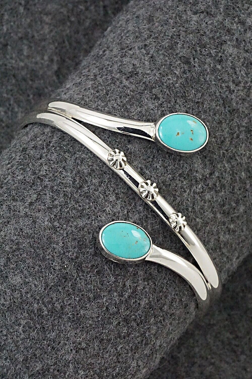 Turquoise & Sterling Silver Bracelet - Thomas Yazzie