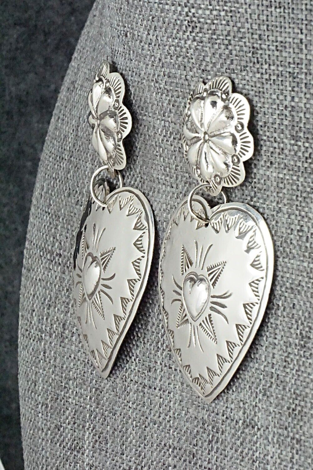 Sterling Silver Earrings - Genevieve Blackgoat