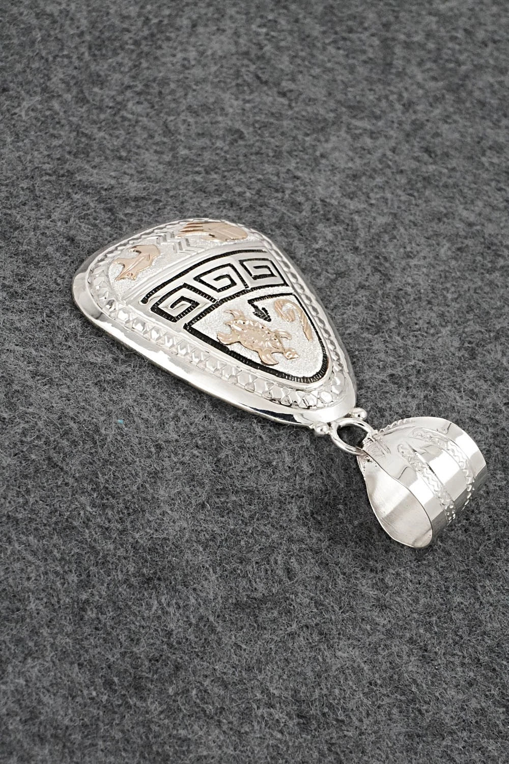 Sterling Silver & Gold Fill Pendant - Allison Manulito