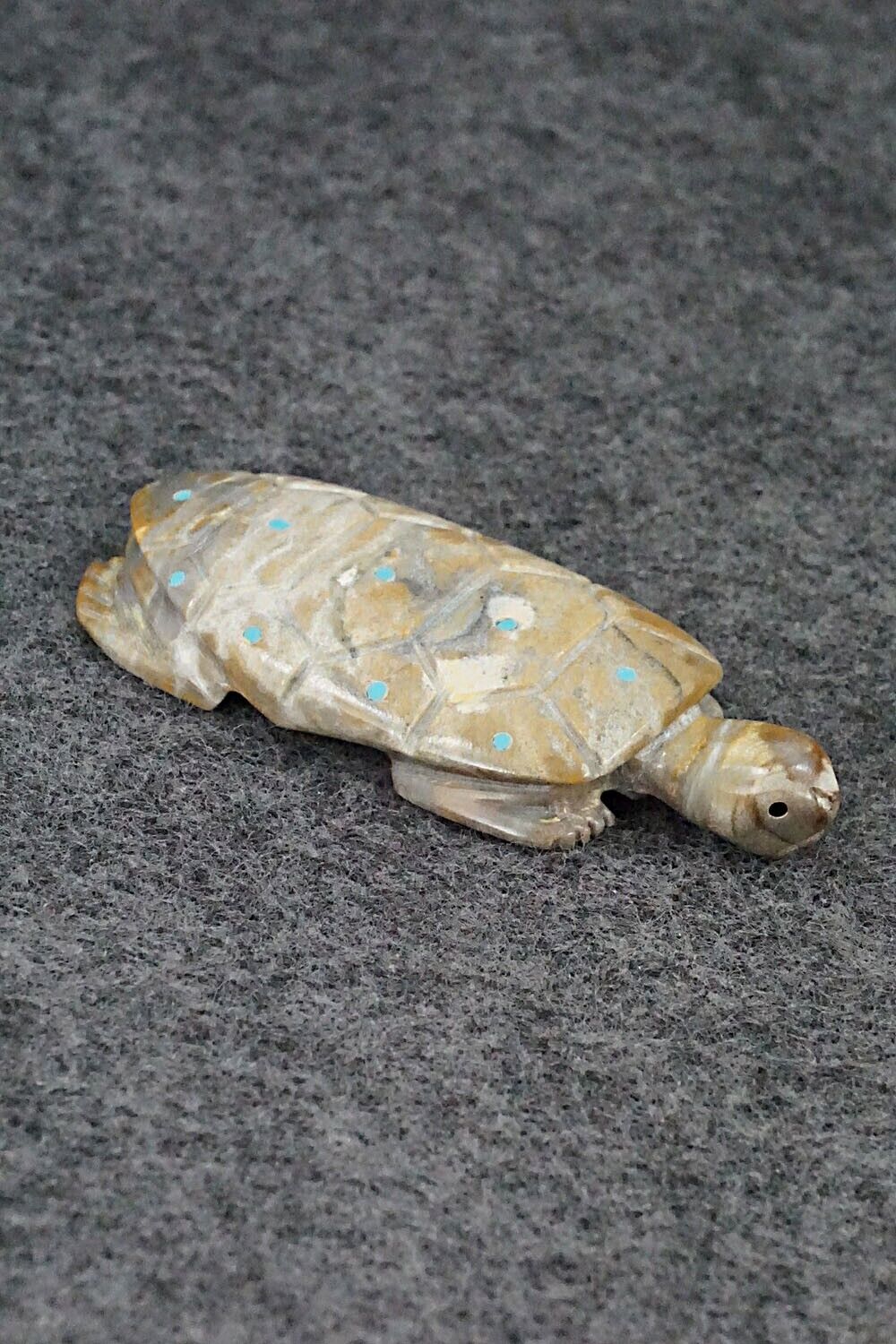 Turtle Zuni Fetish Carving - Alex Tsethlikai