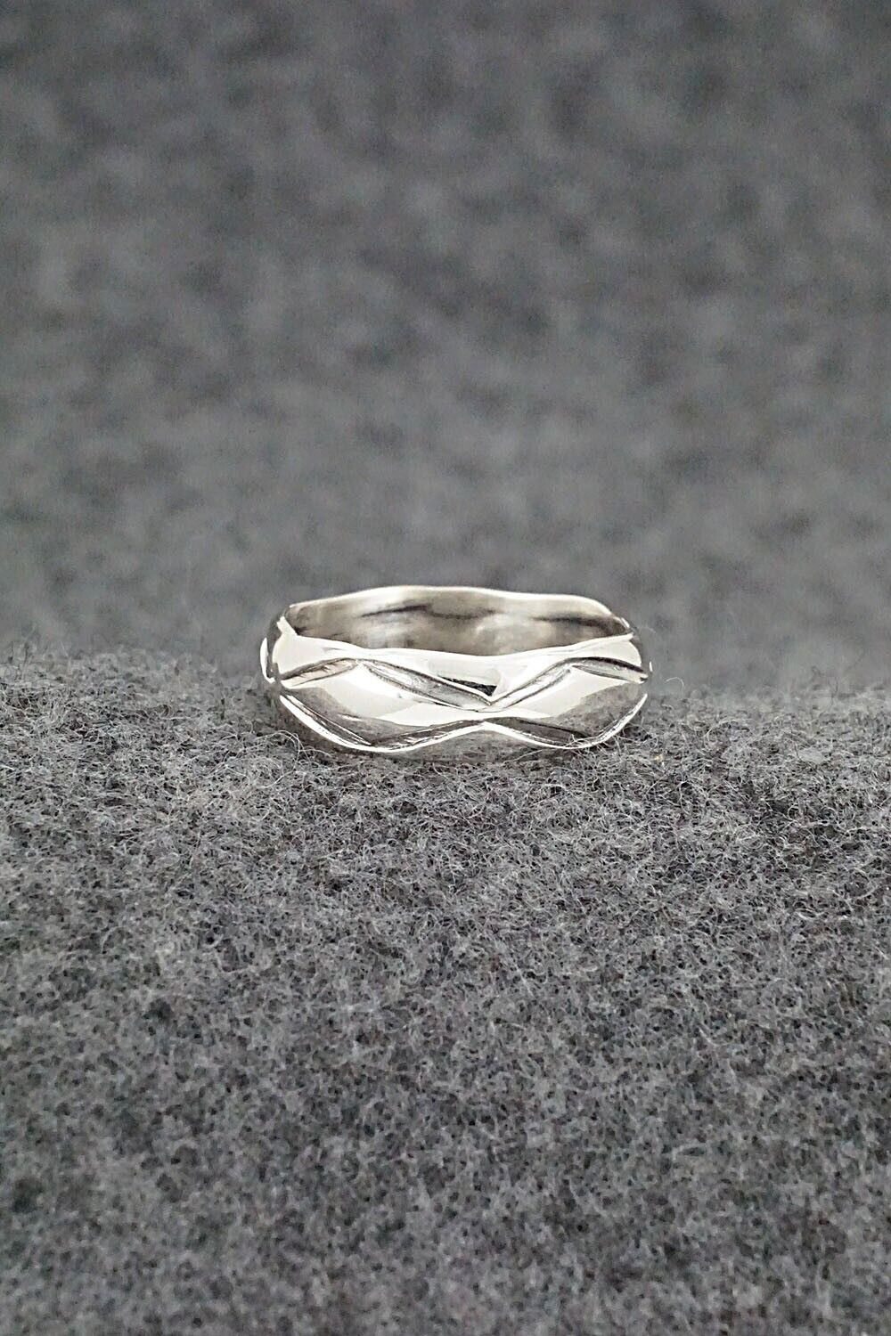 Sterling Silver Ring - Elaine Tahe - Size 7