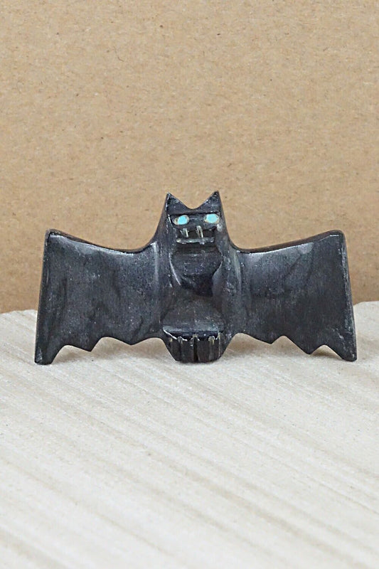 Bat Zuni Fetish Carving - Tim Lementino