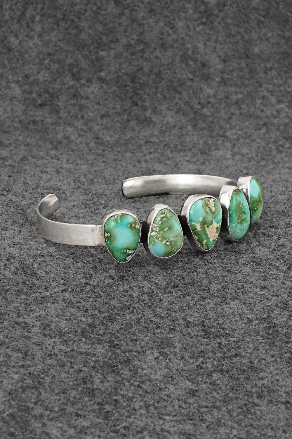 Turquoise & Sterling Silver Bracelet - Verley Betone