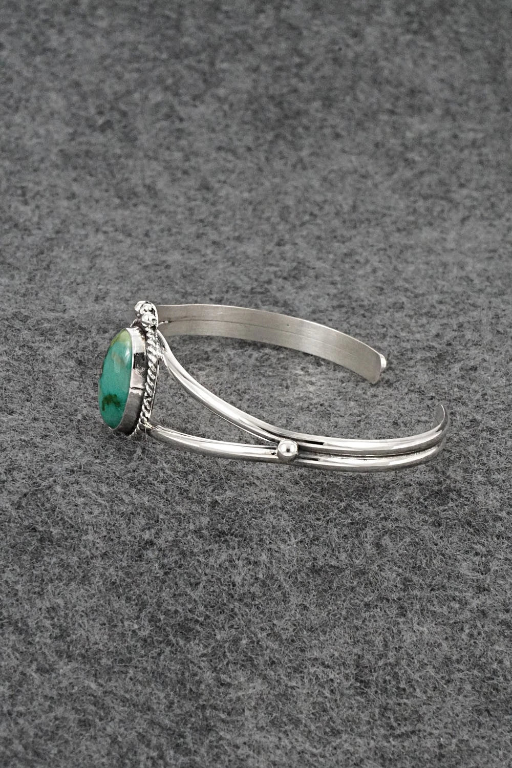 Turquoise & Sterling Silver Bracelet - Rosemary Saunders
