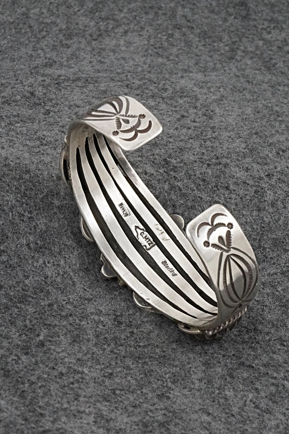 Turquoise & Sterling Silver Bracelet - Calvin Martinez