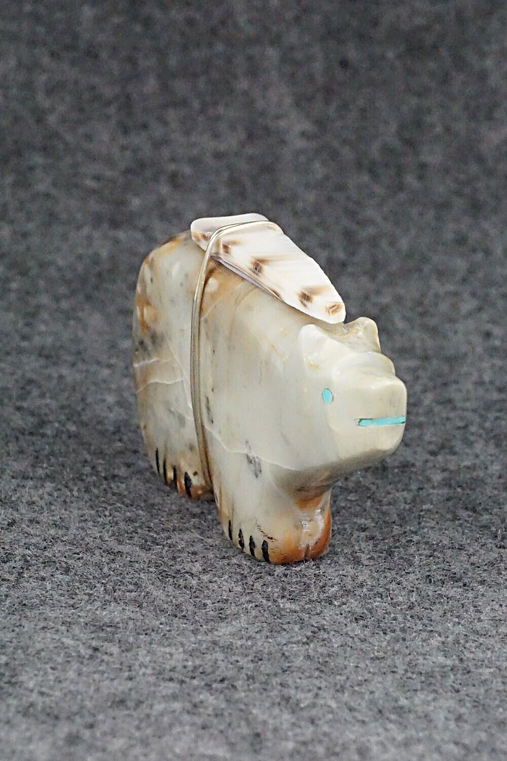 Bear Zuni Fetish Carving - Darrin Boone