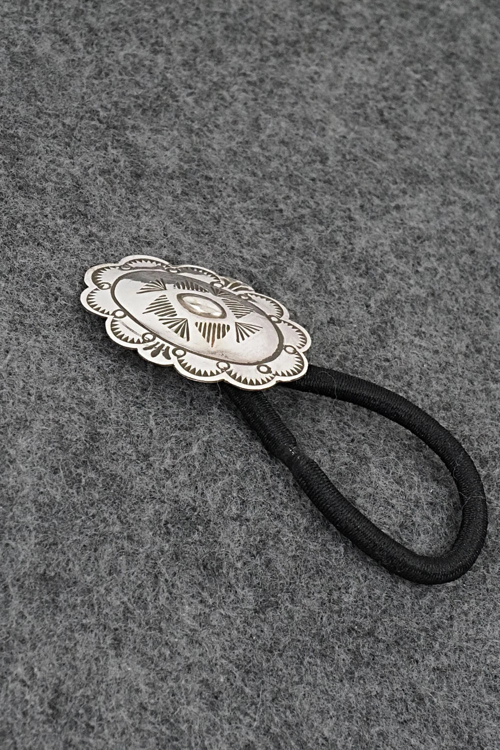 Sterling Silver Hair Tie - Bertha Begay