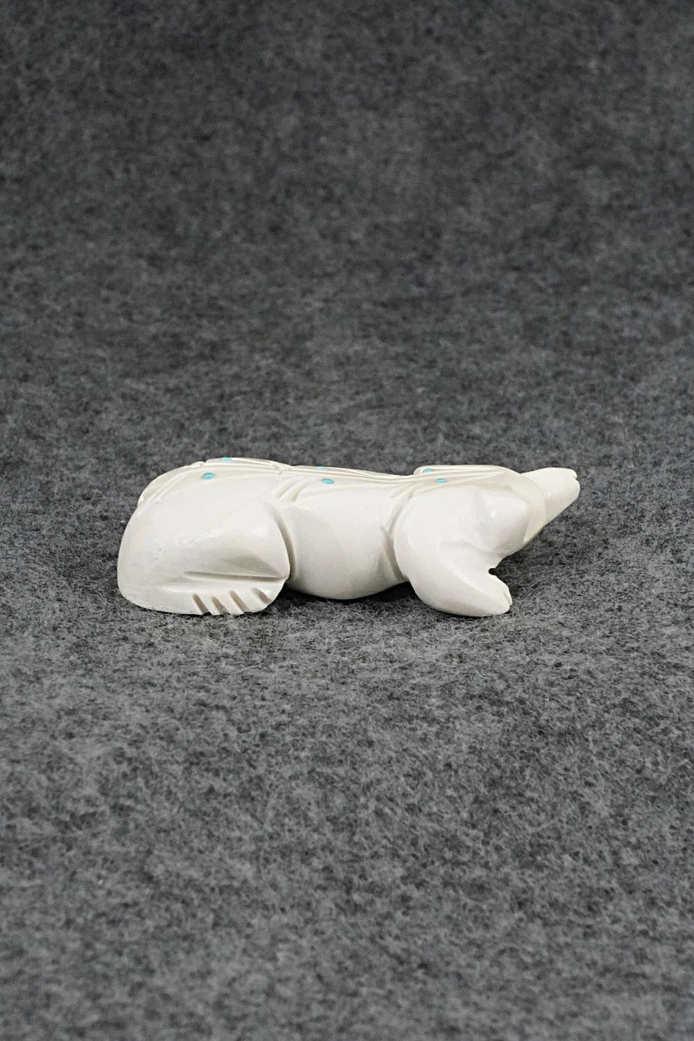 Badger Zuni Fetish Carving - Adrian Cachini