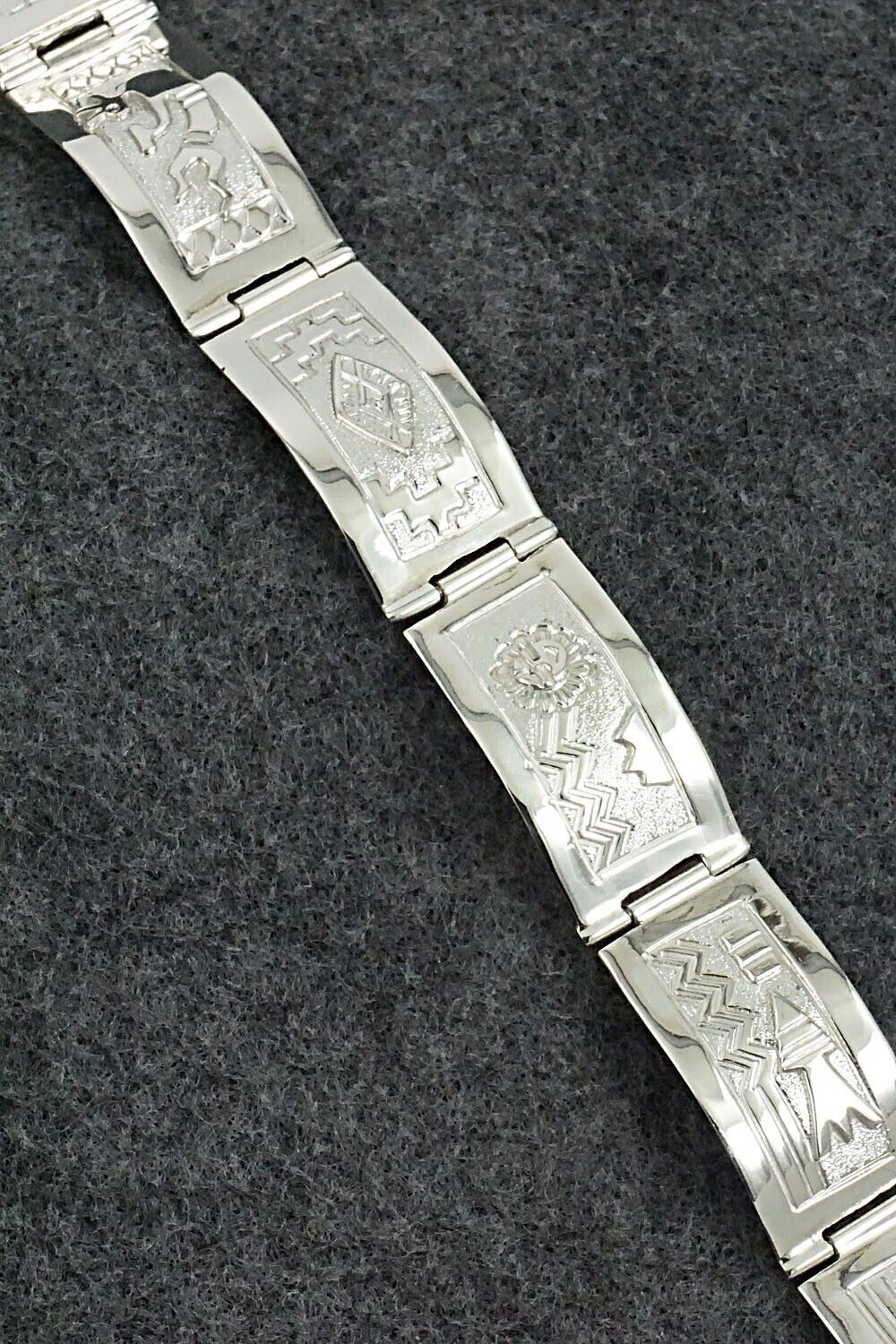 Sterling Silver Link Bracelet - Alanzo Mariano