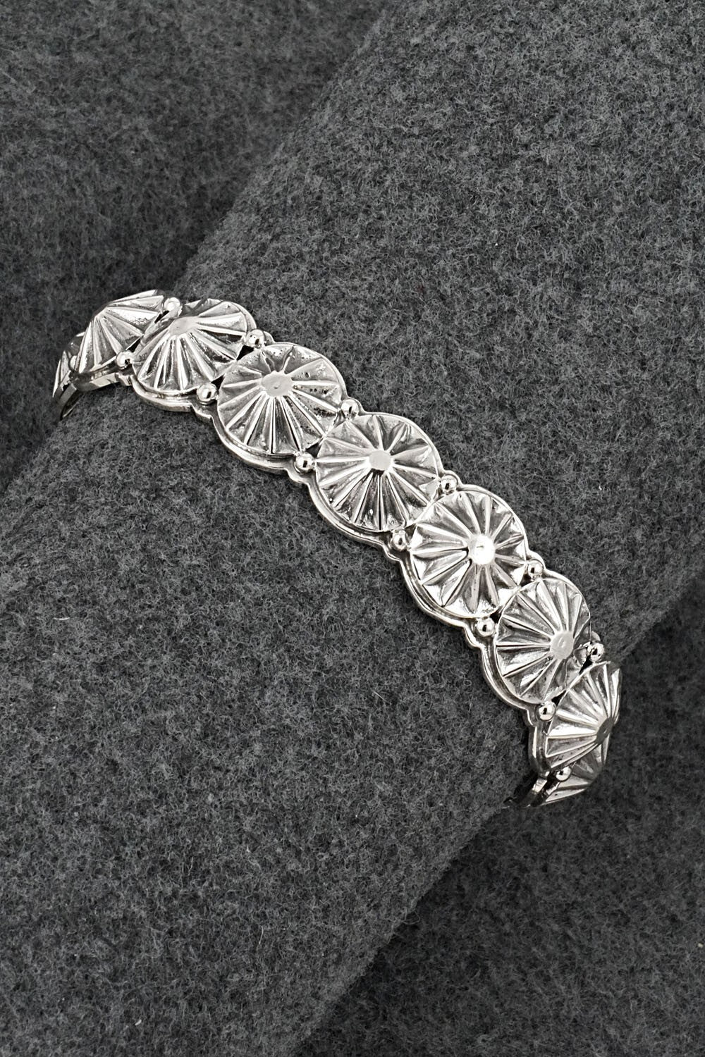 Sterling Silver Bracelet - Thomas Yazzie