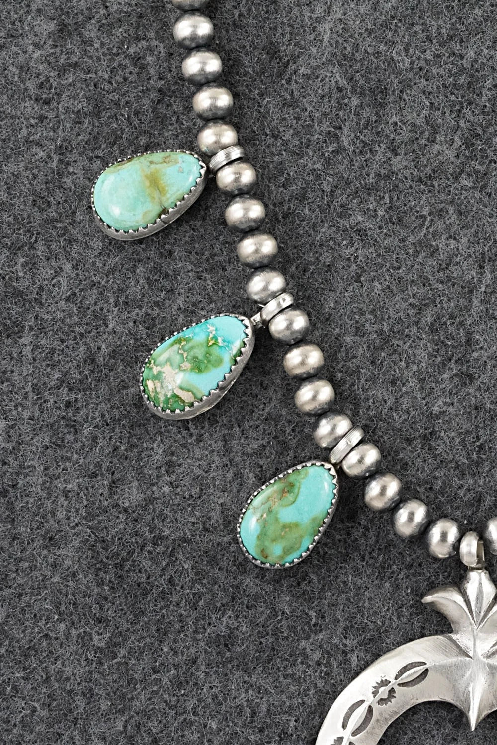 Turquoise & Sterling Silver Necklace - Latricia Largo