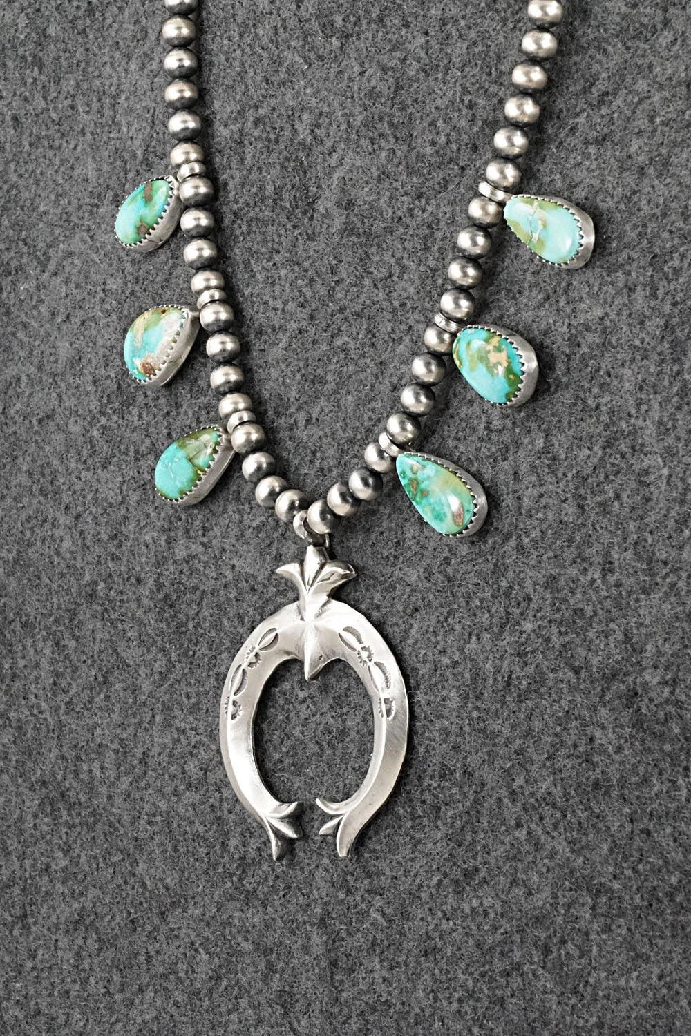 Turquoise & Sterling Silver Necklace - Latricia Largo