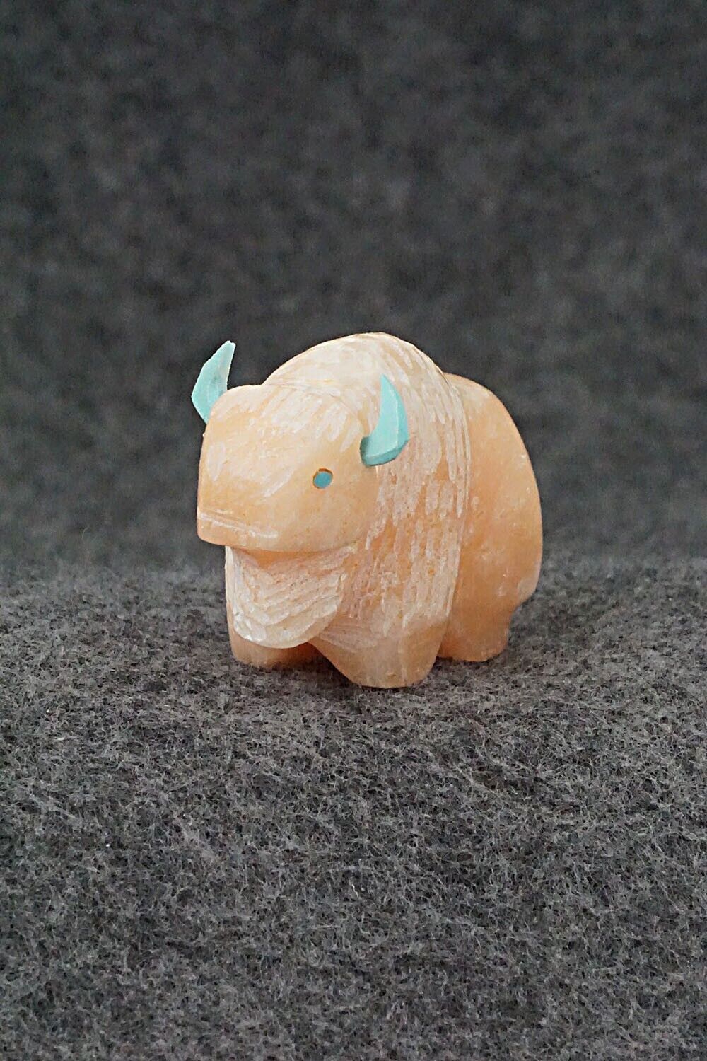 Buffalo Zuni Fetish Carving - Brandon Phillips
