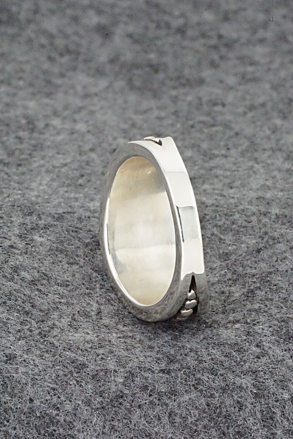 Sterling Silver Ring - Raymond Coriz - Size 10.5