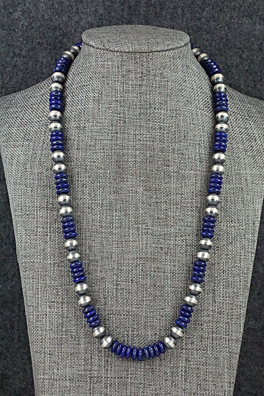 Lapis & Sterling Silver Necklace - Doreen Jake