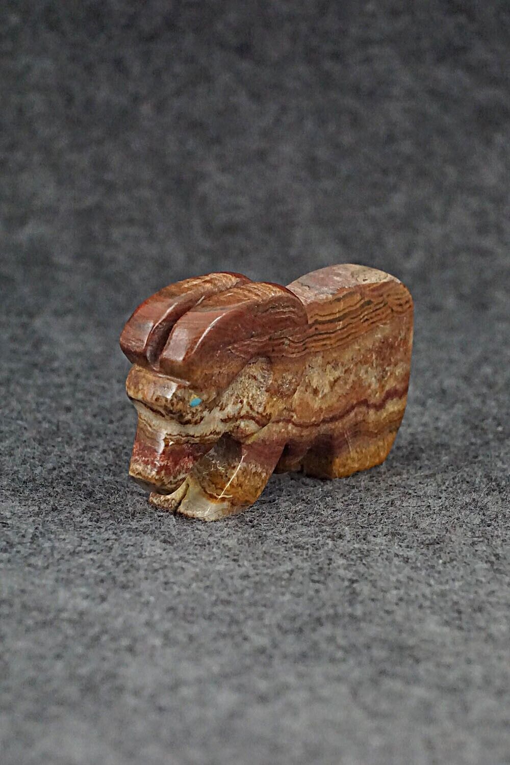 Ram Zuni Fetish Carving - Danny Lonjose