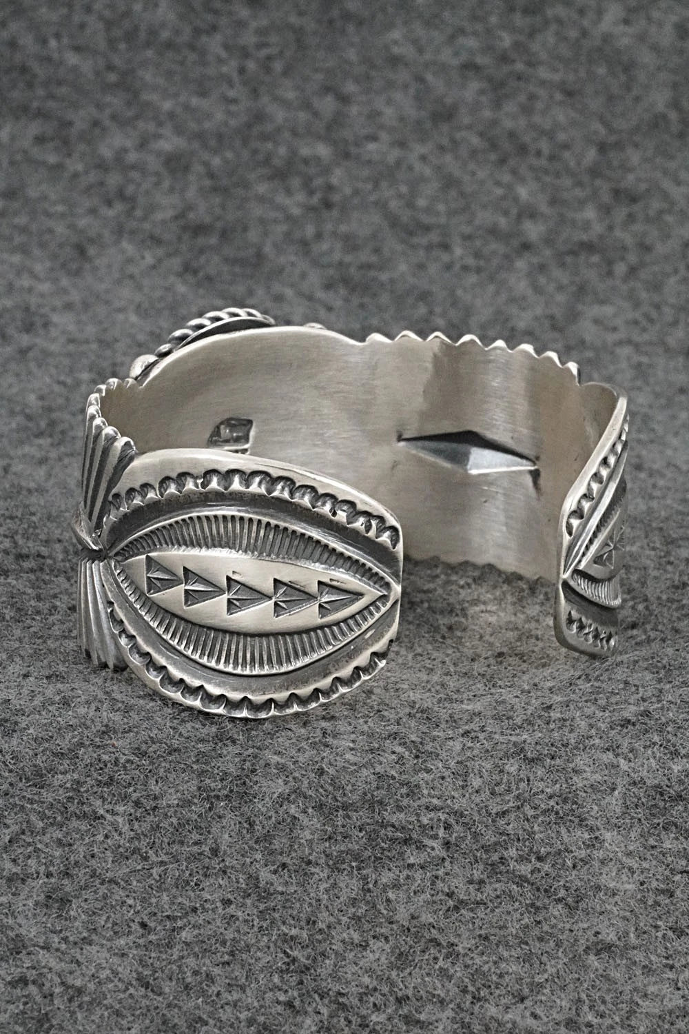 Turquoise & Sterling Silver Bracelet - Arnold Blackgoat