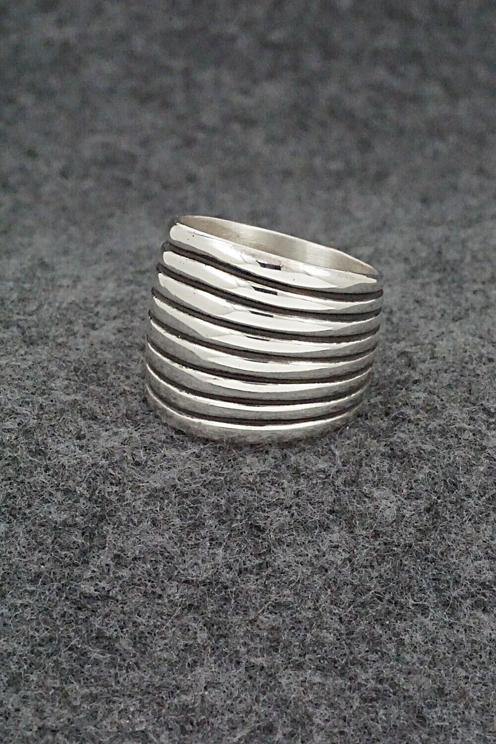 Sterling Silver Ring - Elgin Tom - Size 8.5