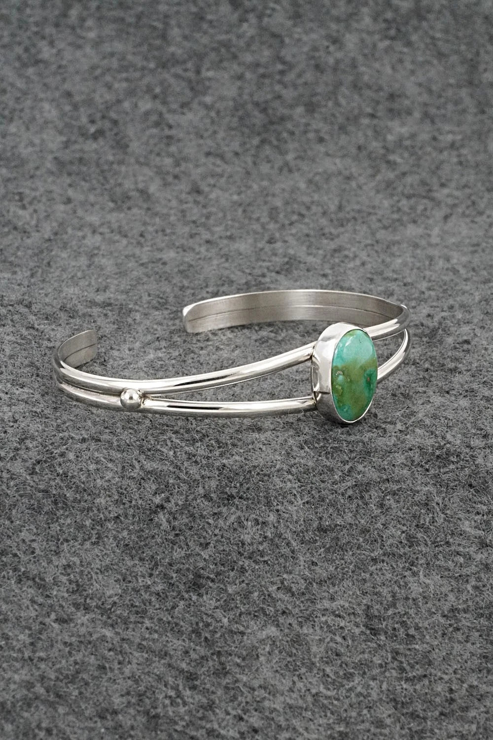 Turquoise & Sterling Silver Bracelet - Rosemary Saunders