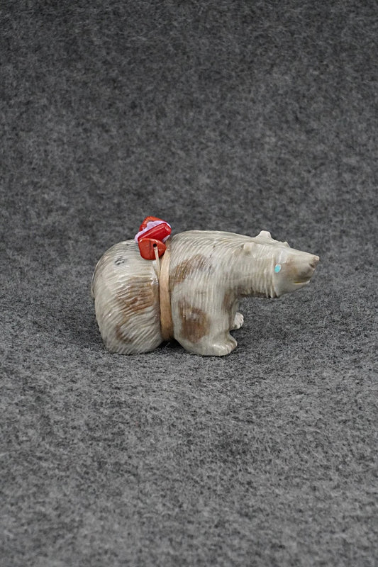 Bear Zuni Fetish Carving - Paulette & Farlan Quam