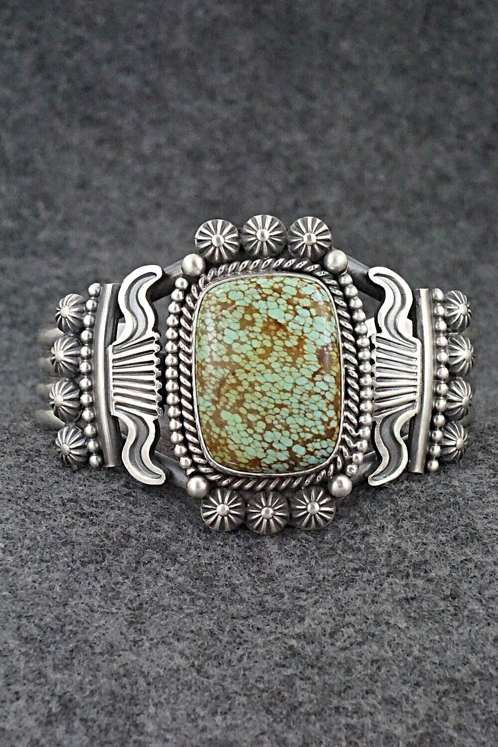 Turquoise & Sterling Silver Bracelet - Michael Calladitto