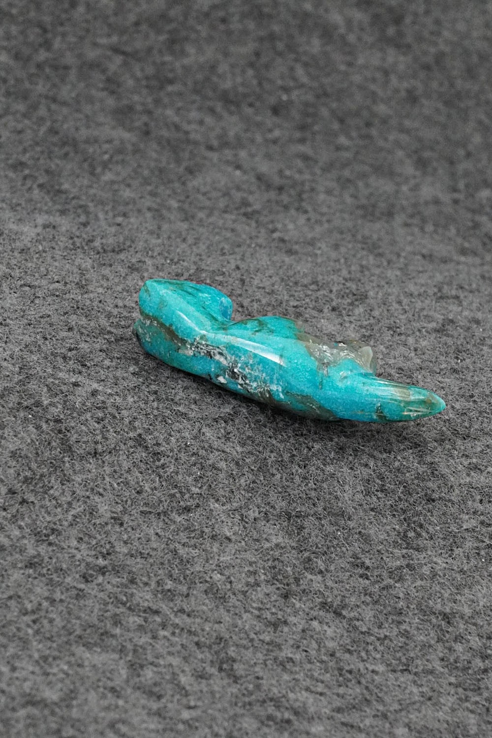 Otter Zuni Fetish Carving - Kenric Laiwakete
