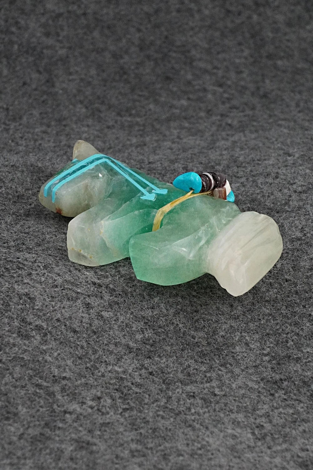 Horse Zuni Fetish Carving - Rodney Laiwakete