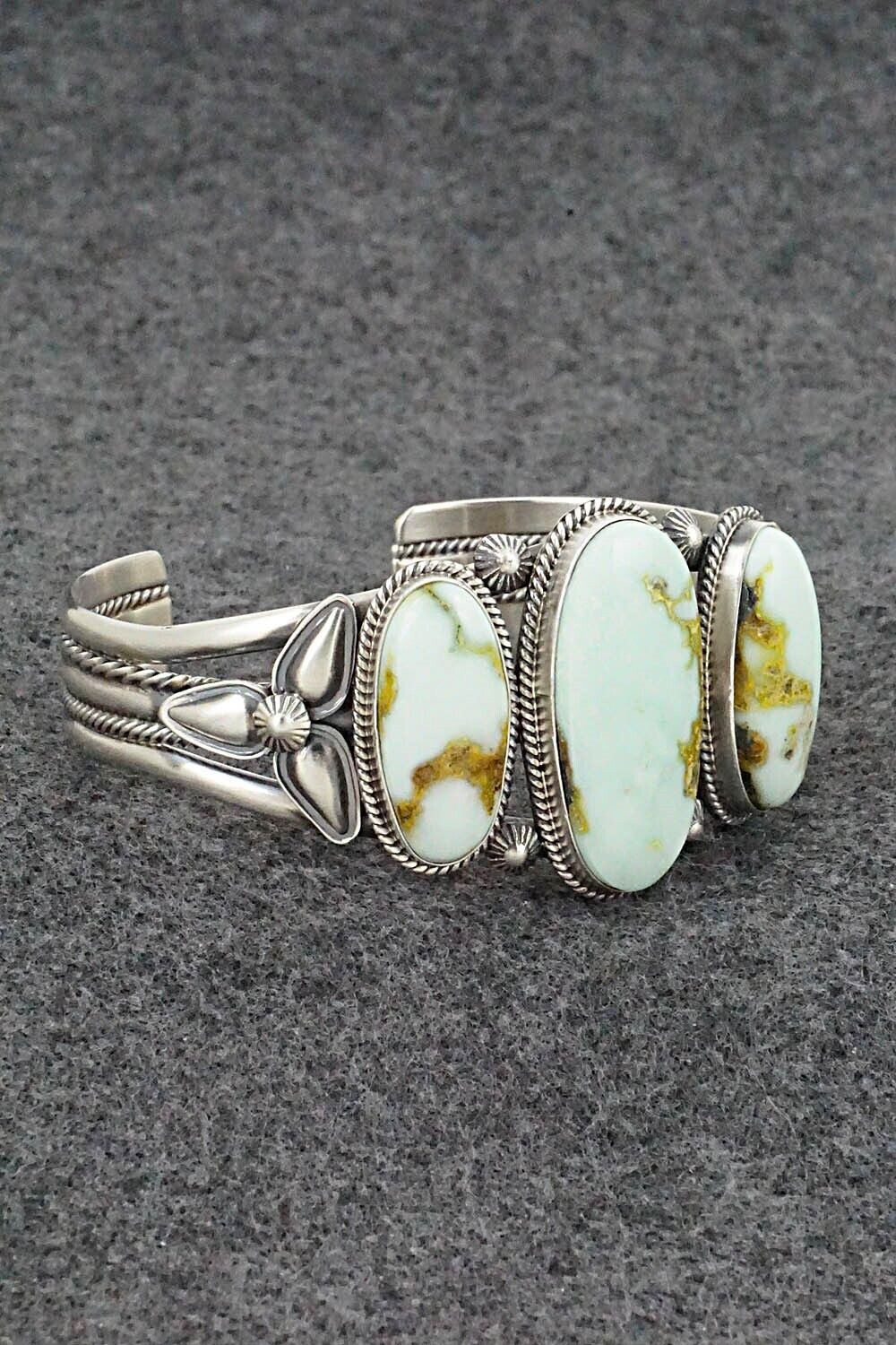 Variscite & Sterling Silver Bracelet - Derrick Gordon