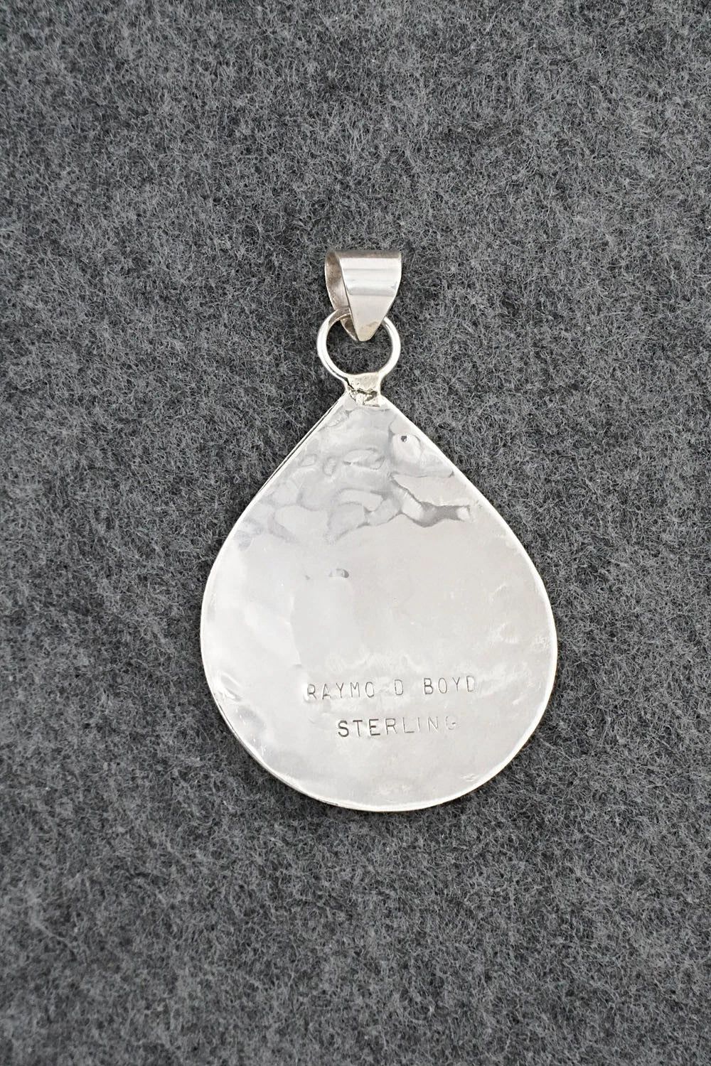 Multi-Stone & Sterling Silver Pendant - Raymond Boyd