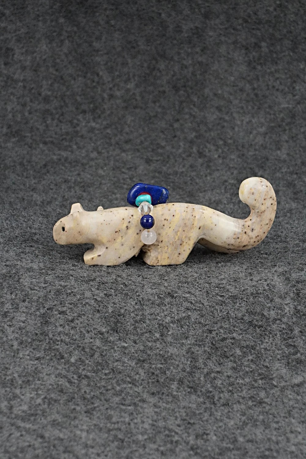 Mountain Lions Zuni Fetish Carving - Cheryl Beyuka