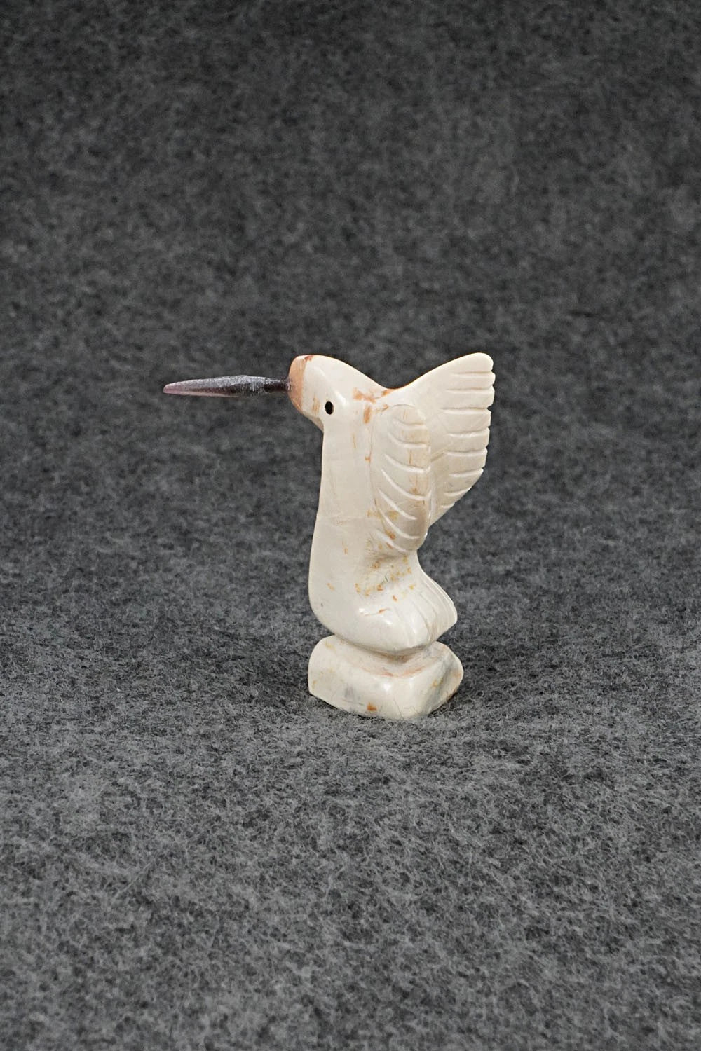 Hummingbird Zuni Fetish Carving - Justin Red Elk