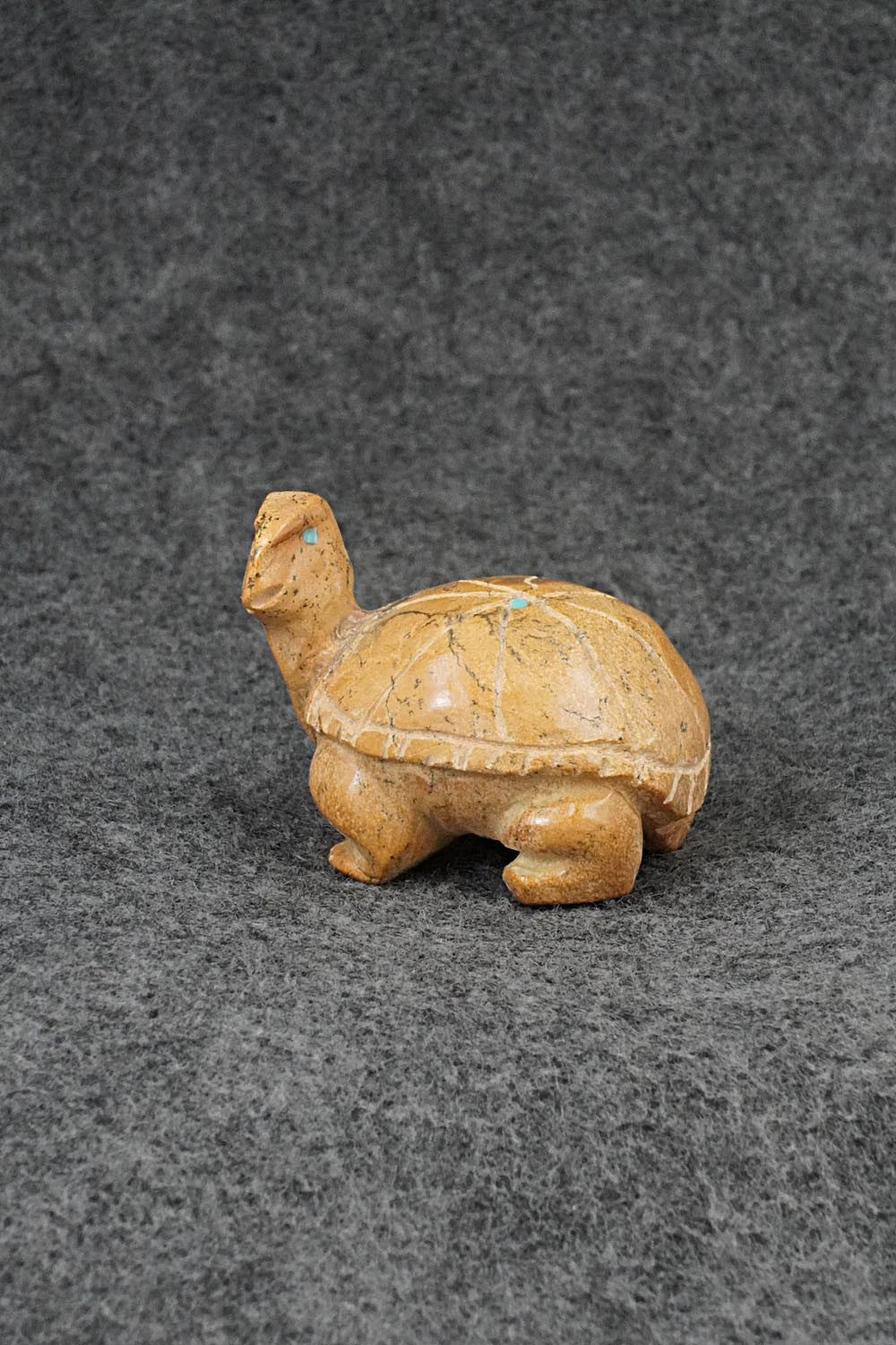 Turtle Zuni Fetish Carving - Freddie Leekya