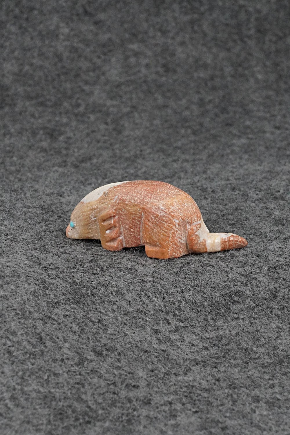 Mole Zuni Fetish Carving - Derrick Kaamasee