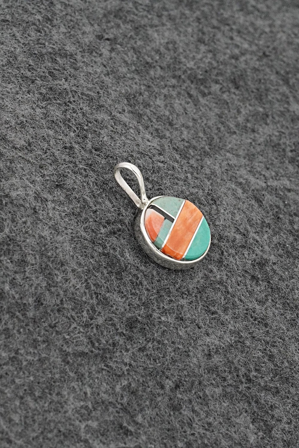 Multi-Stone & Sterling Silver Pendant - Joseph Martinez