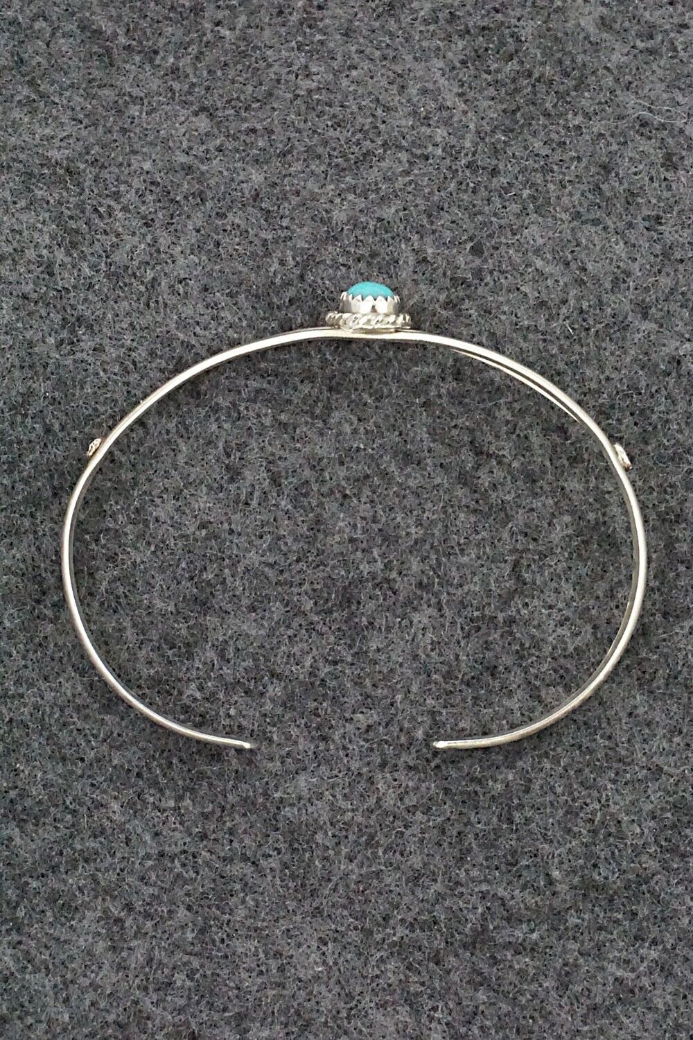 Turquoise & Sterling Silver Bracelet - Elton Cadman
