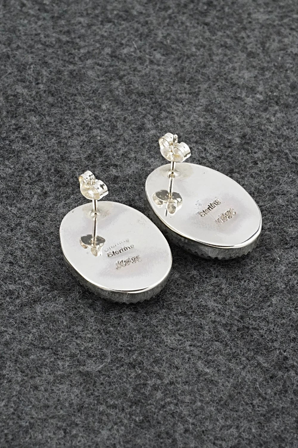 Morado & Sterling Silver Earrings - Murray Hannaweeka