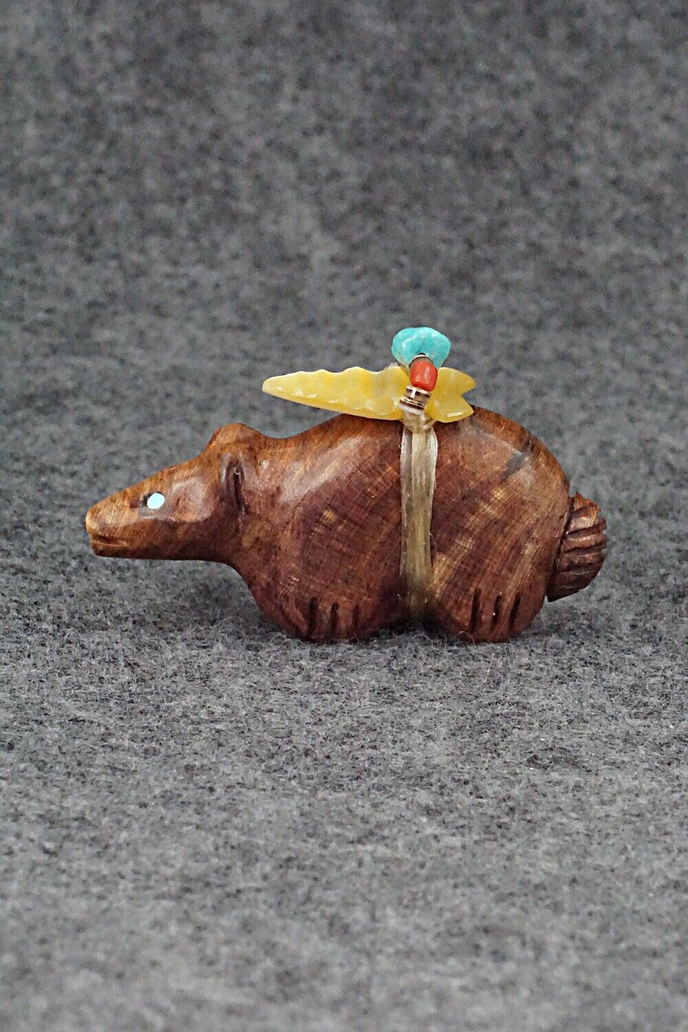 Bear Zuni Fetish Carving - Peter Gasper